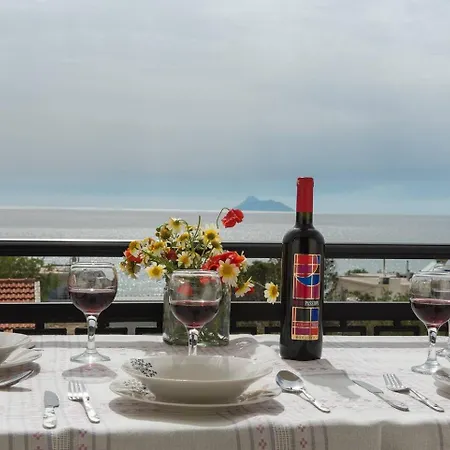 Sofia Apartment, With Sea & Mountain View Kalamaki  Exterior foto